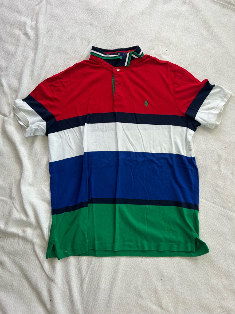 Polo by Ralph Lauren Color -block pattern -  Classic Fit Polo Shirt
